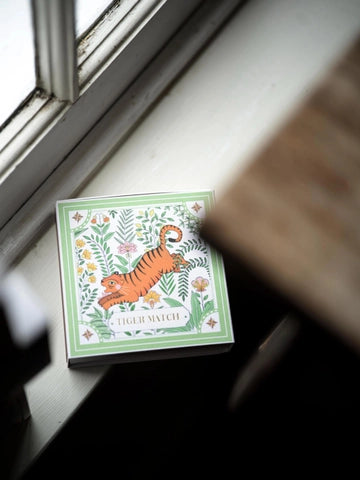 Cerillos Premium "Tiger Long Matches"