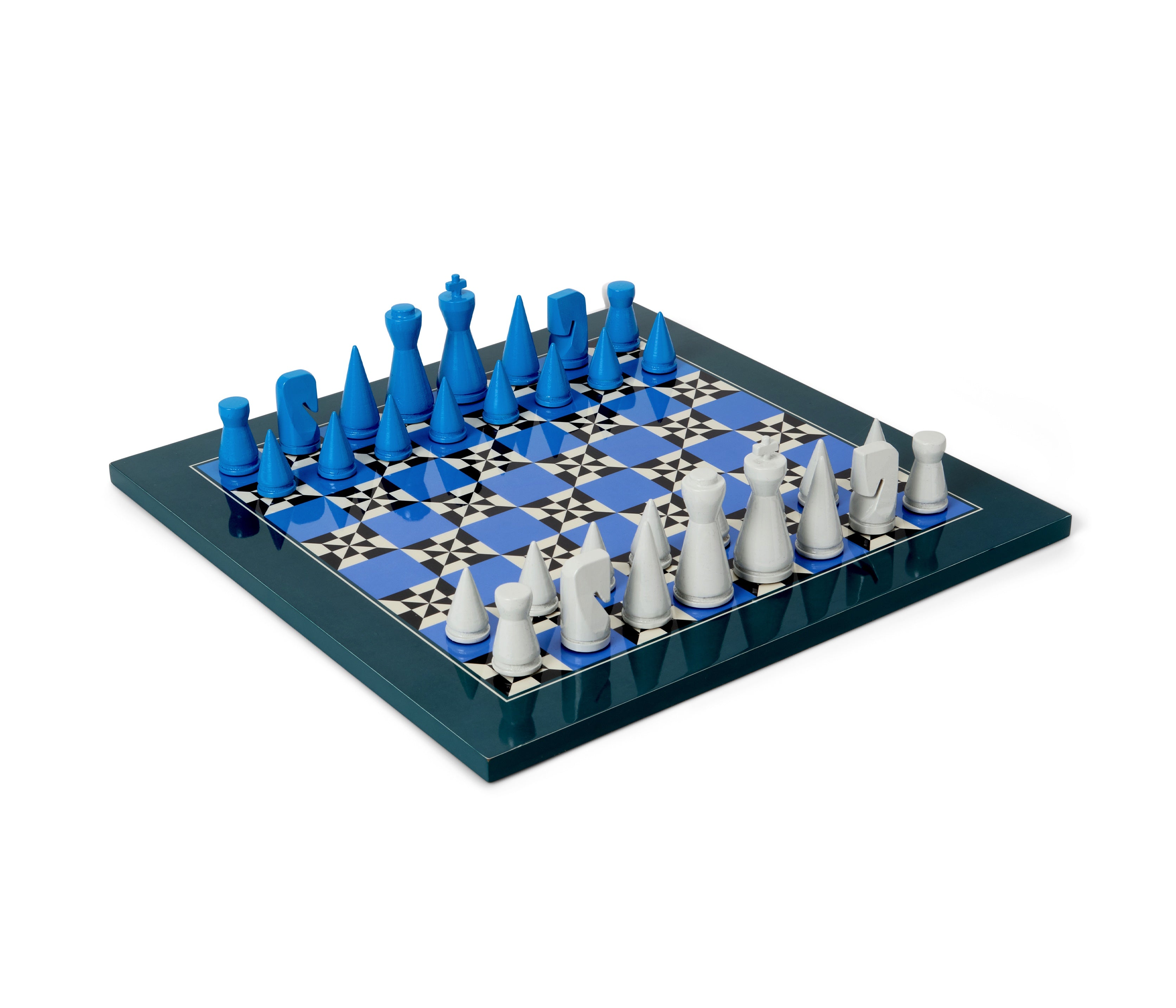 Poseidon Lacquered Chess