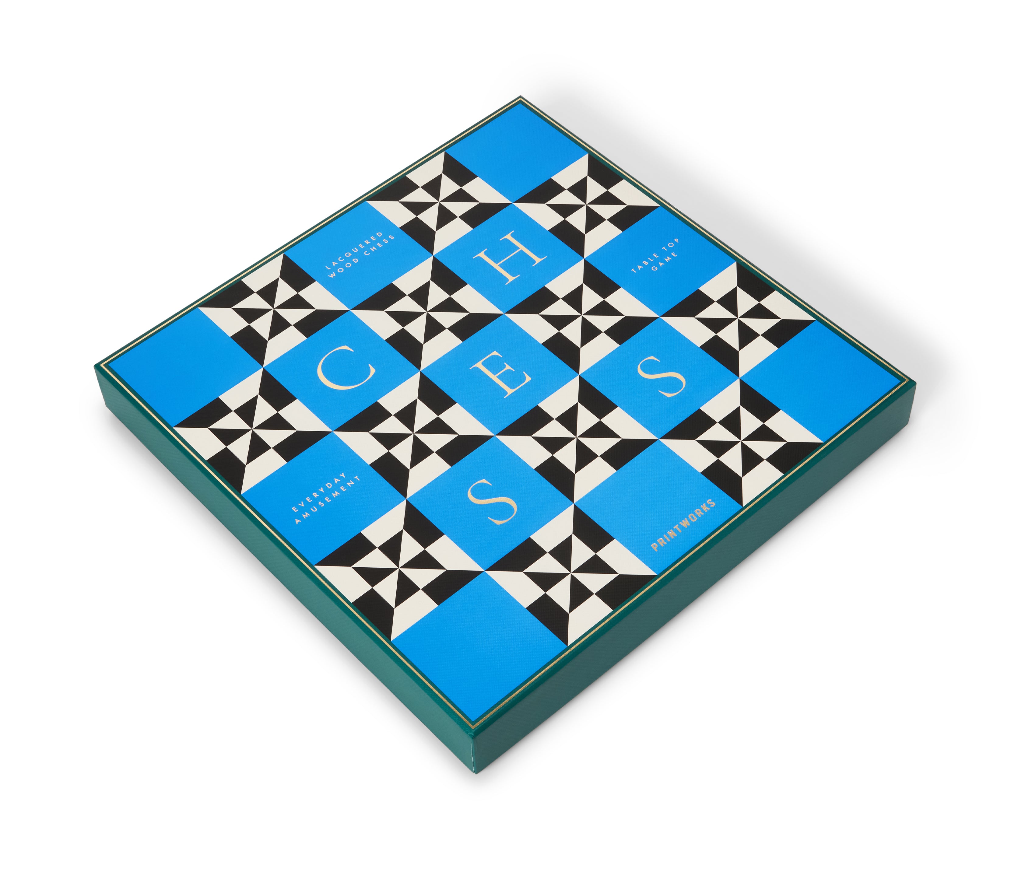 Poseidon Lacquered Chess