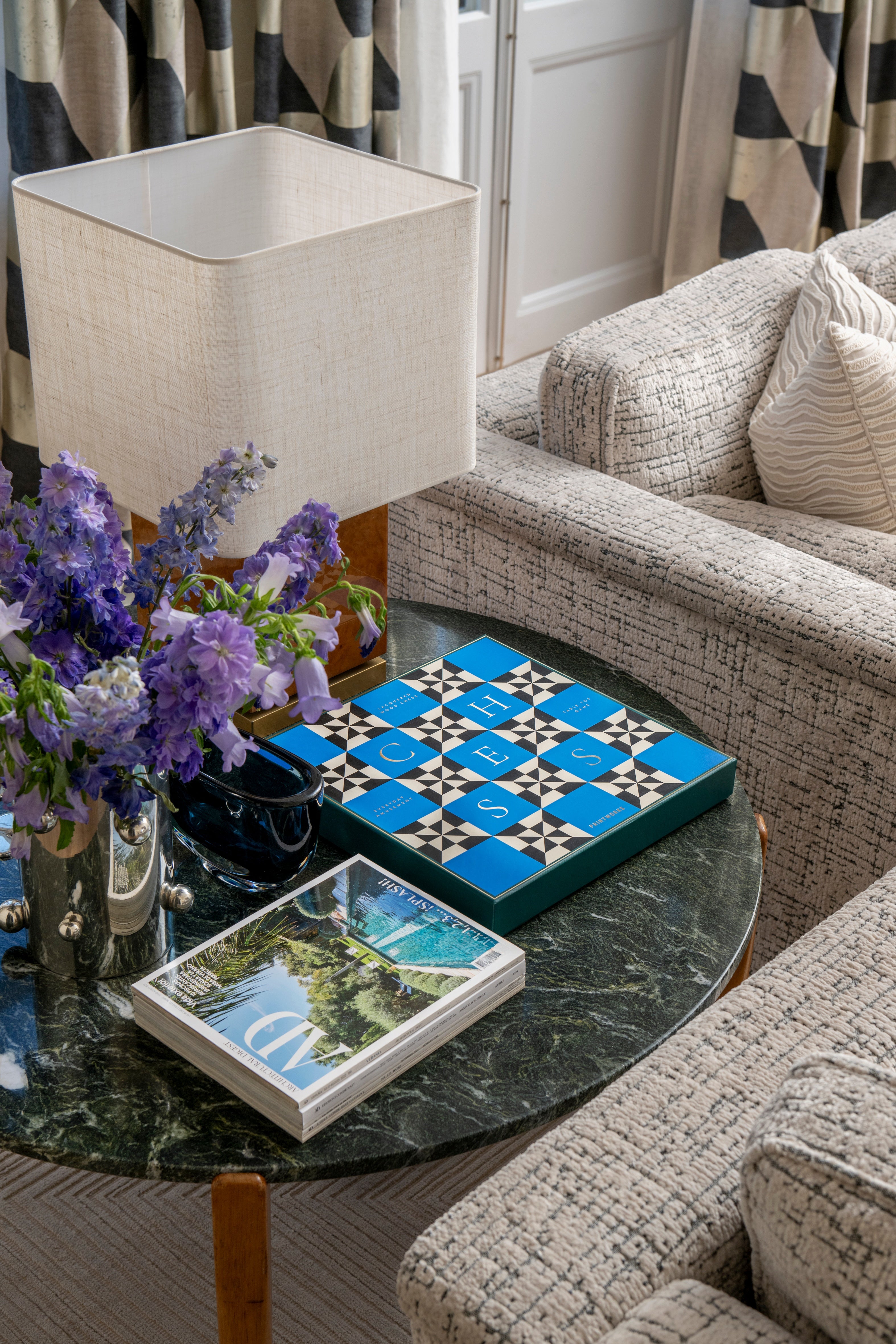 Poseidon Lacquered Chess