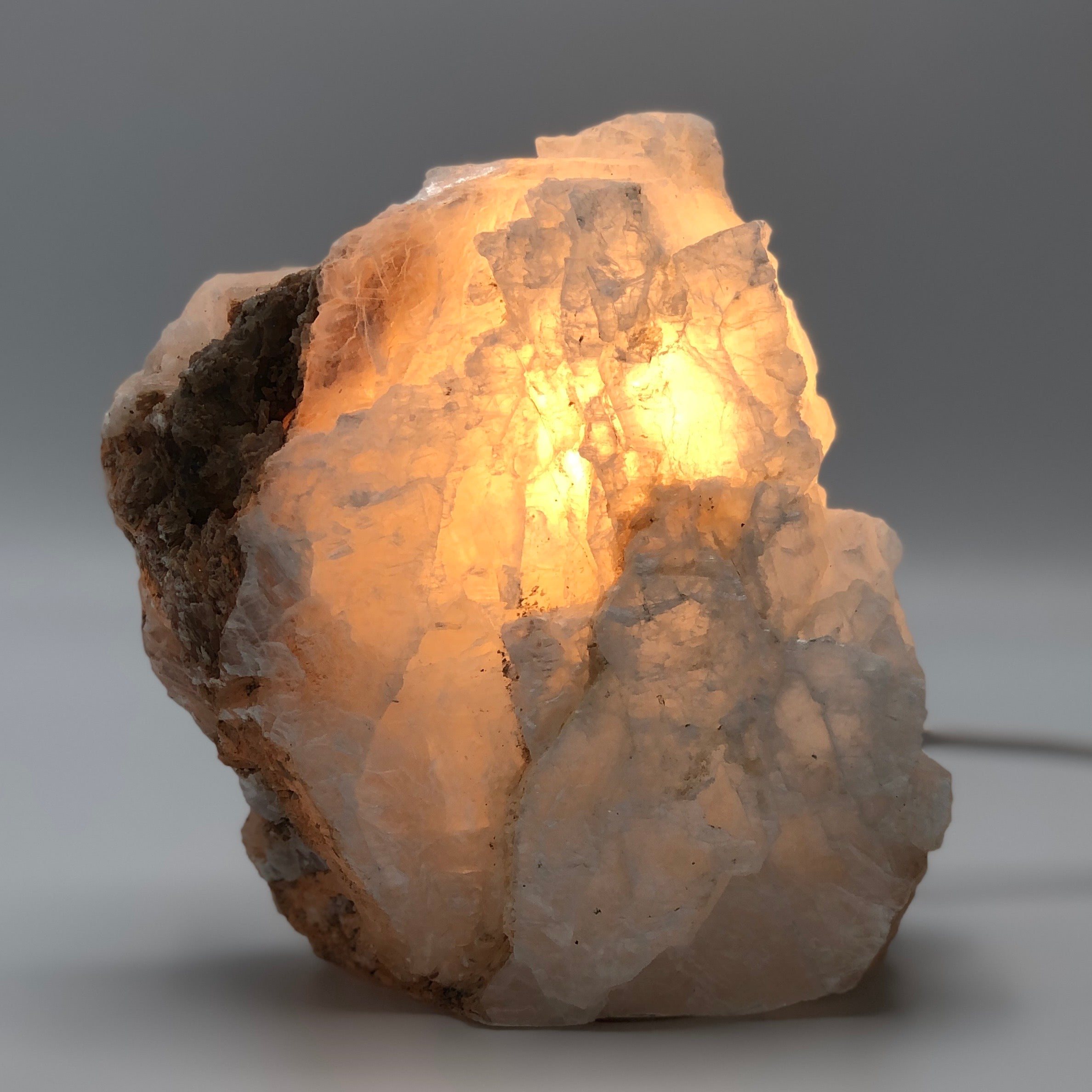 Small Selenite Lamp