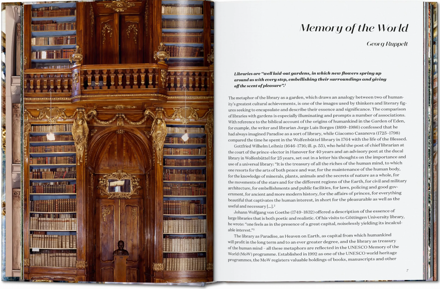 The World's Most Beautiful Libraries. 40th Ed.