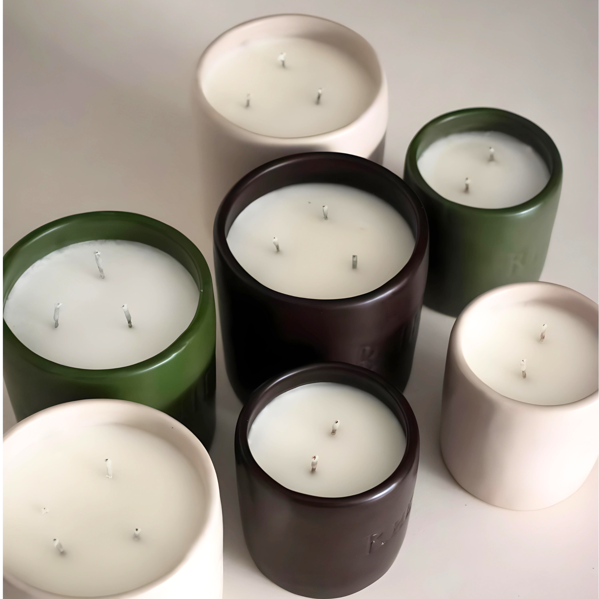 Small White Tea Candle